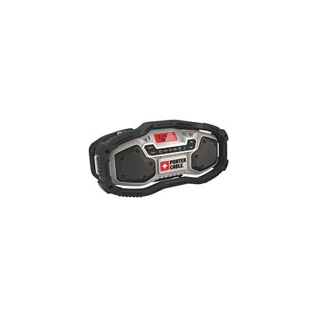 Porter-Cable PORTER-CABLE PCC771B Bluetooth Radio, Bare Tool, 20 V Battery, Lithium-Ion Battery, 12-Channel PCC771B